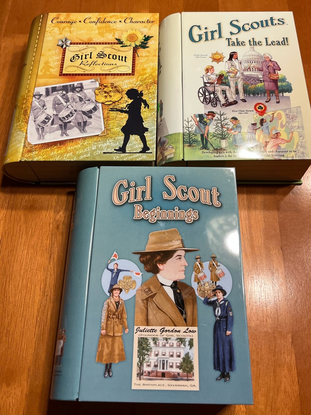 Girl Scout Collectable Vintage Metal Tin set of 3